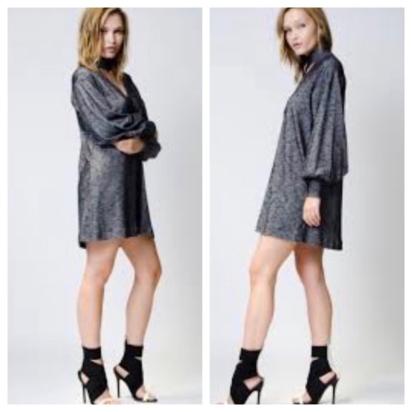 Hanover Cutout Dress Black Ribbed - Picture 6 of 9